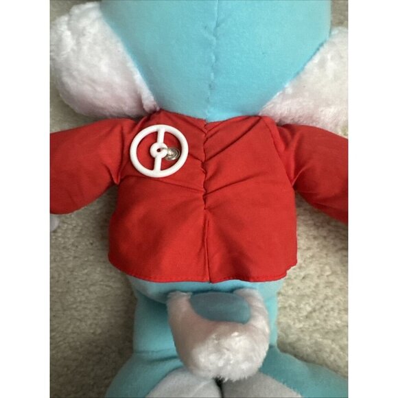 Talking BUSTER BUNNY Vintage 1990s Pull String Plush 17" - Tiny Toons Playskool - Picture 14 of 16